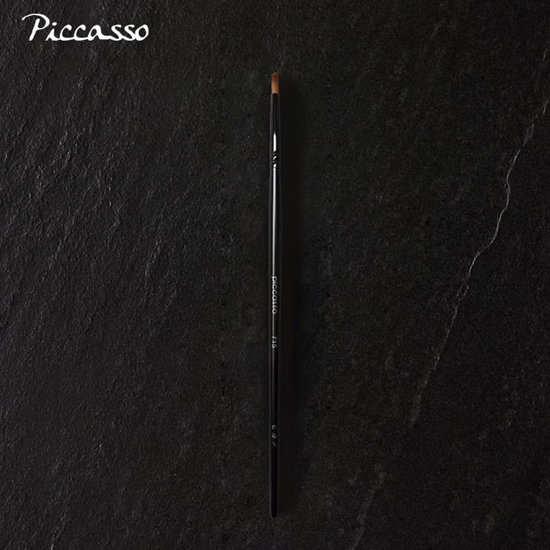Coreia piccasso715 Pincel de maquiagem pequeno de fibra feito pelo homem coreano