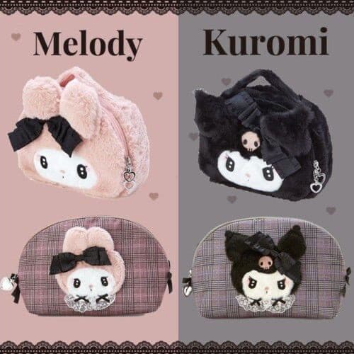 My Melody Kuromi Kasumi Sanrio Essenciais de Grande Capacidade 7WHD