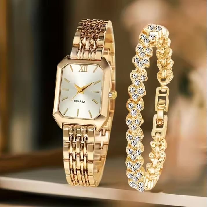 Nova moda banda de aço calendário relógio de pulso de venda quente relógio de quartzo feminino simples relógio Digital s