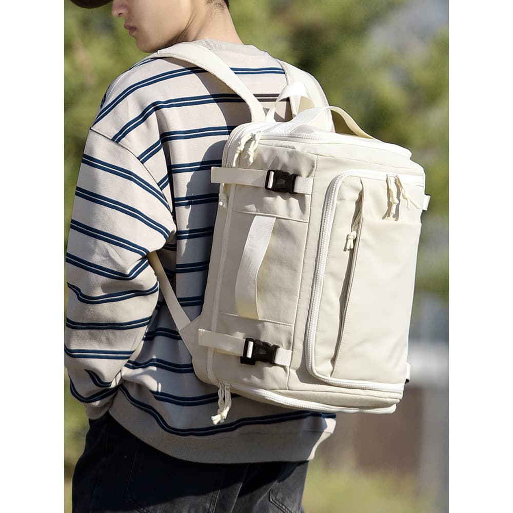 Moda Design exclusivo passeio viagem mochila de grande capacidade verão novo estilo masculino 2025 mochila exclusiva