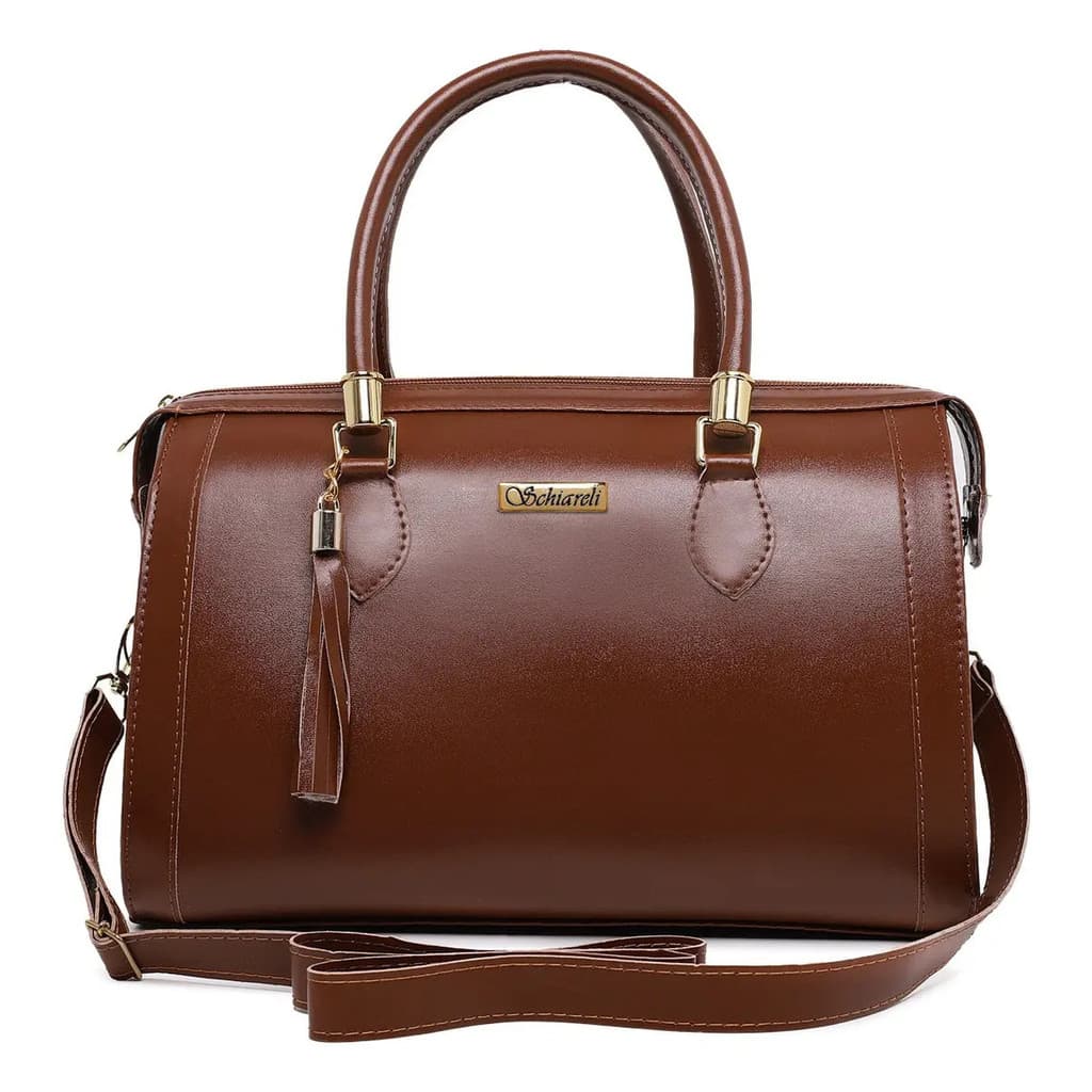 Bolsa Feminina Tira Colo Moderna 8130 Schiareli Festa Acambamento em Ouro