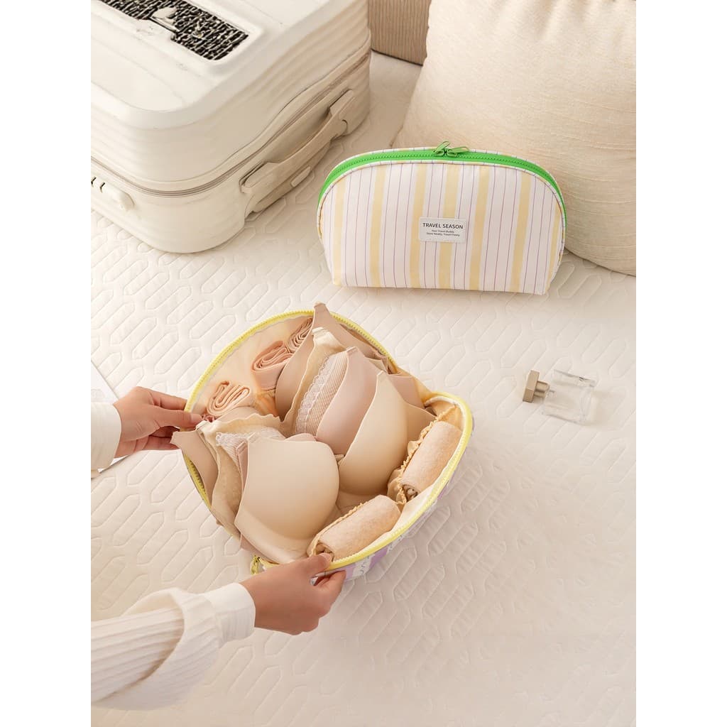 Saco de armazenamento de roupa interior leve de viagem grande capacidade portátil meias Sub-embalagem saco arrumado saco