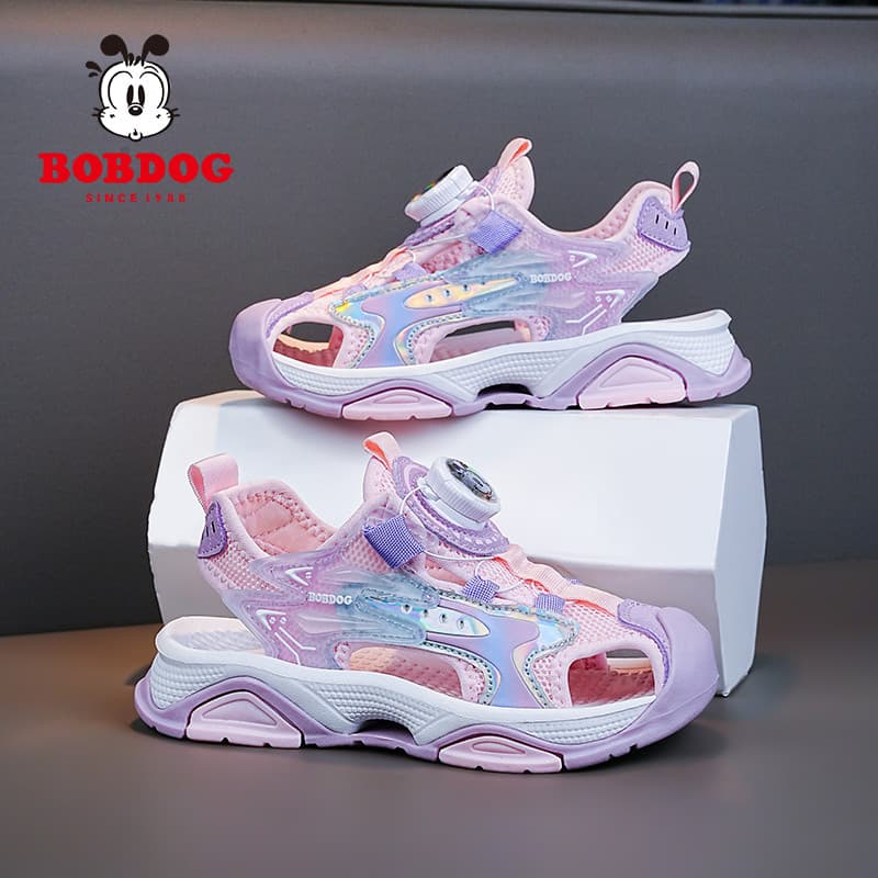 Bobo meninas sandálias 2026 novo estilo verão moda Casual crianças sapatos esportivos médio grande crianças sapatos de p