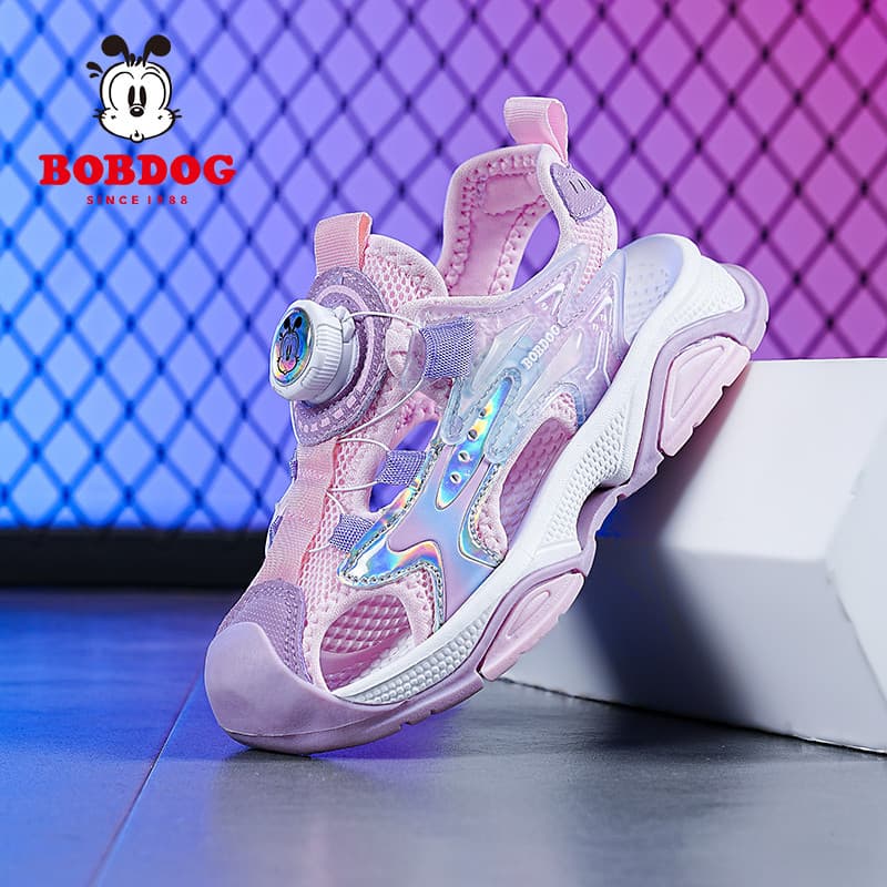 Bobo sapatos infantis sandálias para meninas médio grande crianças verão 2026 novo estilo esportes sapatos de princesa m