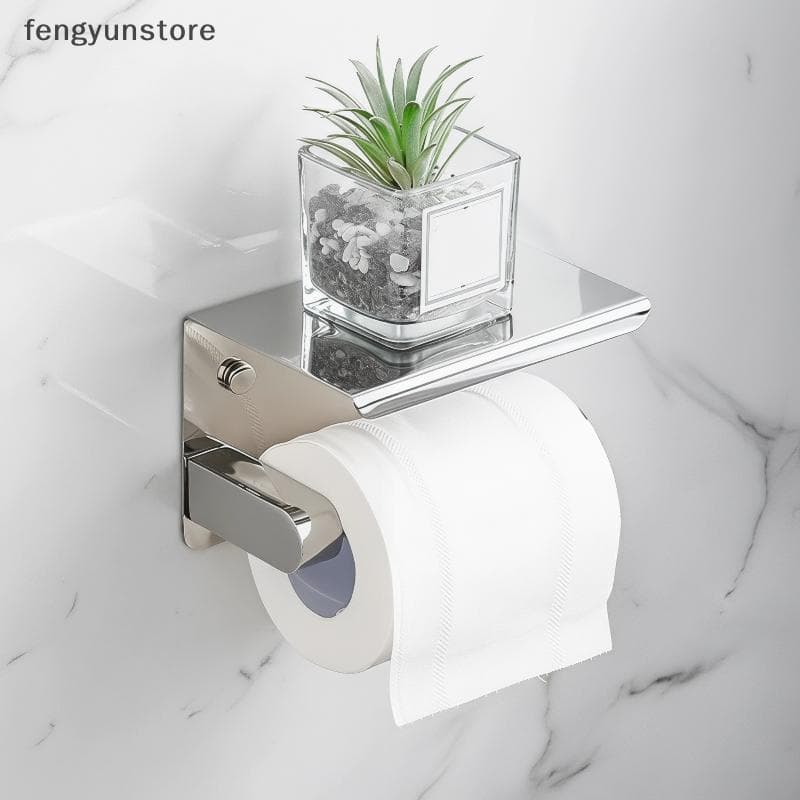 Suporte De Papel Para Cozinha E Banheiro Em Aço Inoxidável SUS 201/304 Estilo Inovador Durabilidade