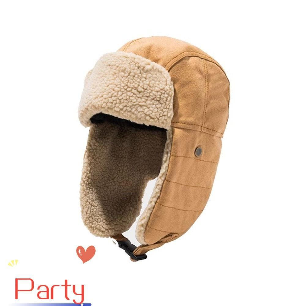 Balaclava Grossa Para Festa Ao Ar Livre , Chapéus Bomber De Inverno Com Proteção De Ouvido Espessada , Acessórios Quente