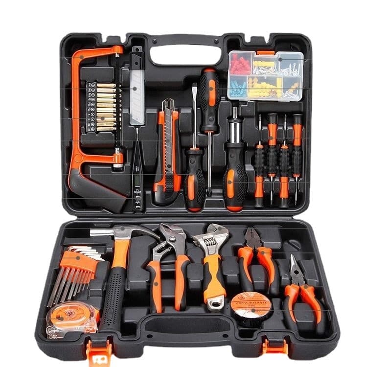 Conjunto de ferramentas para reparo de carro, caixa de ferramentas para reparo de carro, chave, ferramentas de Hardware