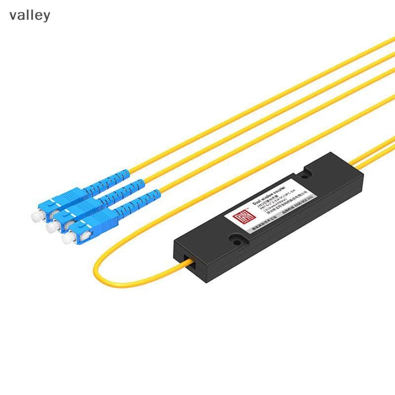 [VLY] Divisor PLC APC 1X2 Óptico De Fibra Monomodo/UPC PCL Splitter Innerputer Cable Sleeve [BR]