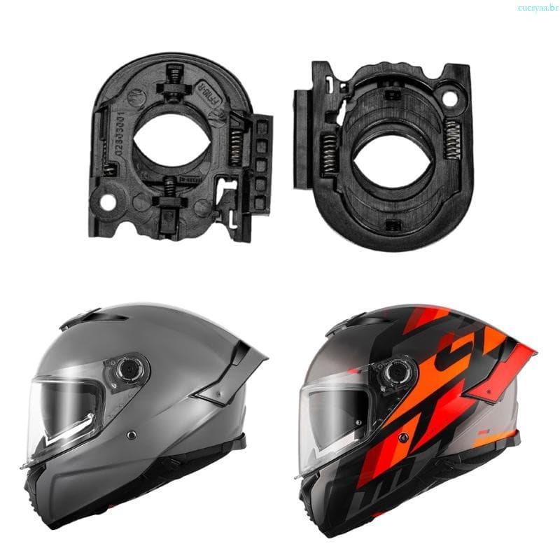 Cucrya Capacete Moto Ambos Os Lados Escudo Viseiras Placa Base Parafuso Para MT 4