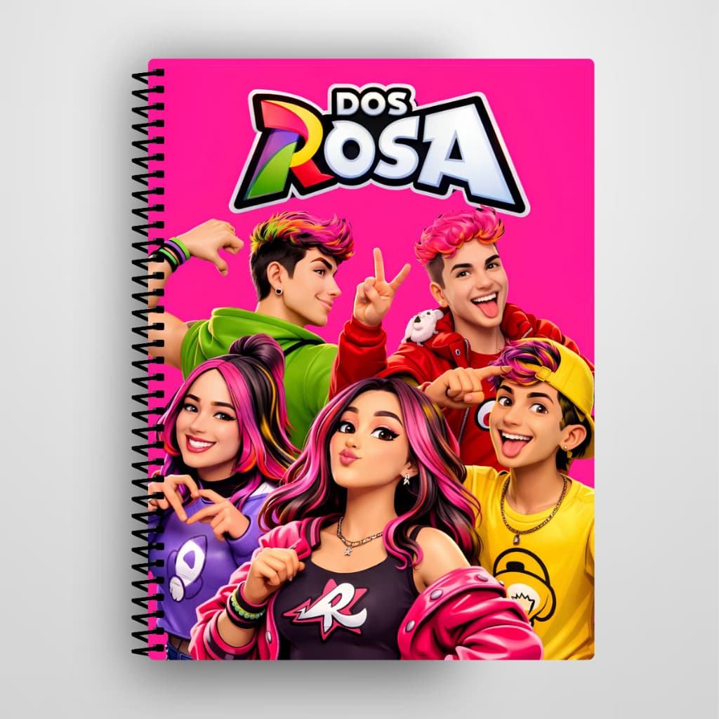 Caderno Emily Vick Personalizado Capa Dura 1 e 10 Matérias Escolar Universitário