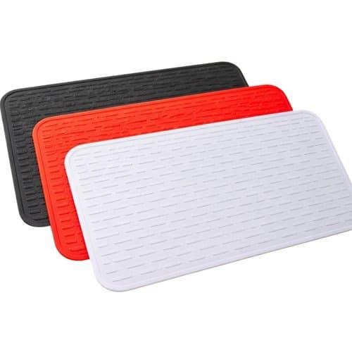 Tapete Escorredor Silicone Antiderrapante Secagem Rápida Cozinha 40cm