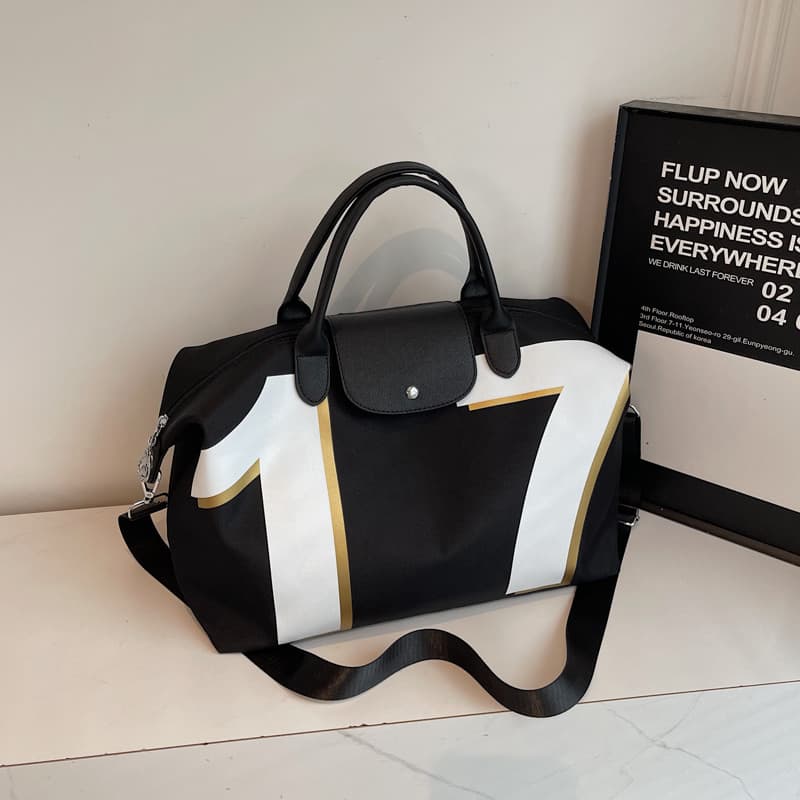 Bolsa de ombro de grande capacidade bolsa mensageiro sacola Commuter de viagem feminina bolsa de bagagem masculina