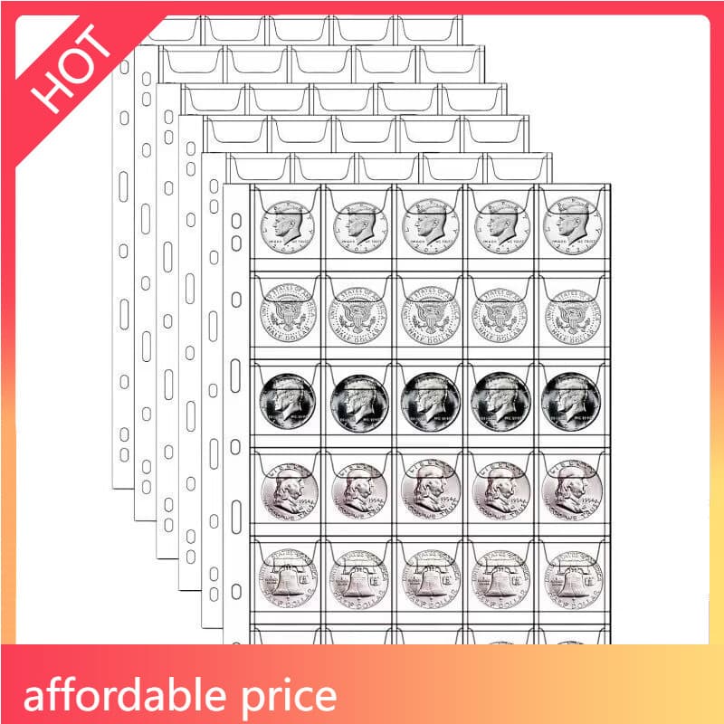 LA2M-20/30/42 Páginas De Substituição De Bolso , 10 Carteiras De Plástico Dos Pces Com Suprimentos Do Coletor De Carimbo