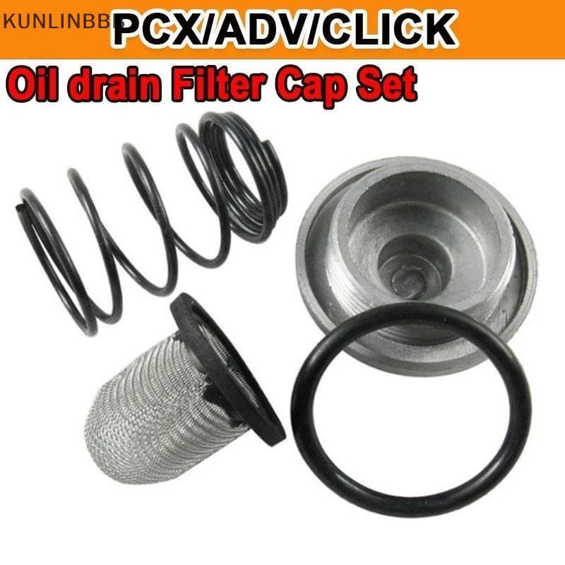 KUNLINBBB Conjunto De Plugue De Drenagem De Filtro De Óleo , Resistente À Corrosão , Desempenho Confiável Para GY6 50cc