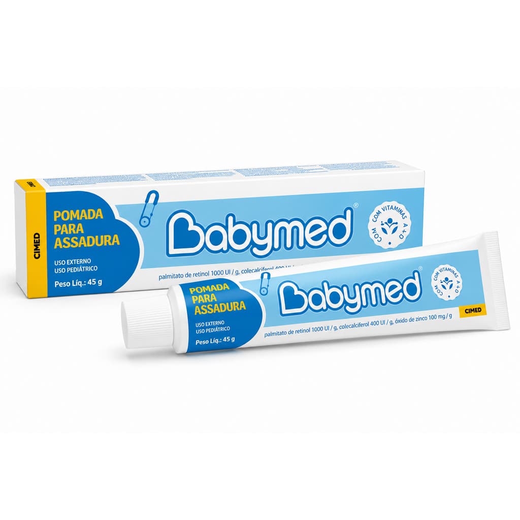 Pomada Babymed Cimed 45g Prevenção de Assaduras