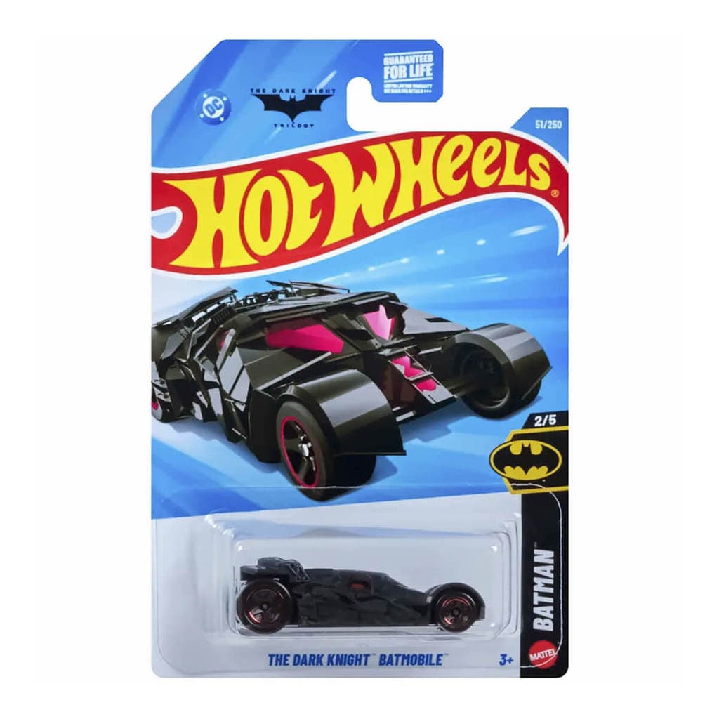 Carrinho Hot Wheels The Dark Knight Batmobile 2026 Lote L JJL13