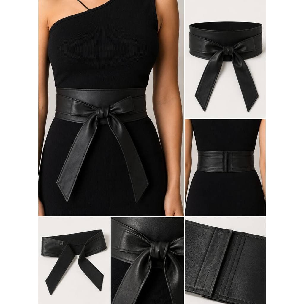 Cinto Faixa Feminino em Couro Versátil e Elegante