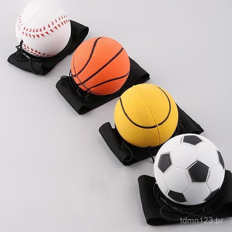 Borracha de espuma elástica para exercícios de pulso, elasticidade, esportes e treinamento de força para crianças ao ar