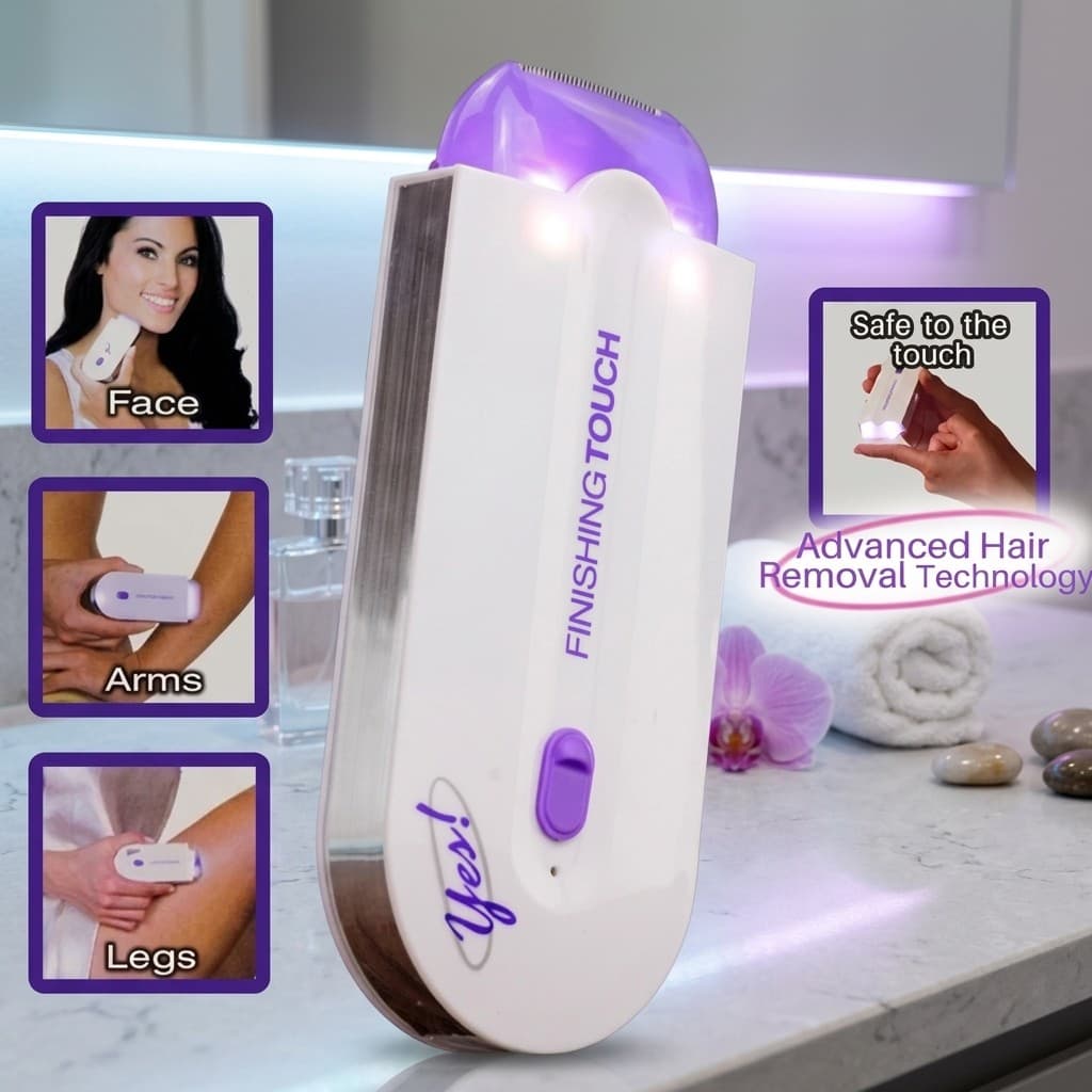 Aparador De Pelos Recarregavel Depilador Eletrico Facial Corporal Sem Fio Inteligente Luz Ativa Removedor Pelos Nova