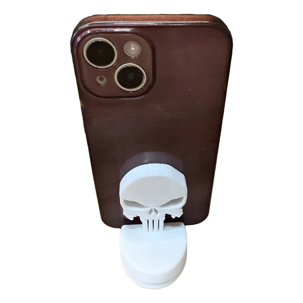 Suporte Celular De Mesa Marvel Punisher Justiceiro