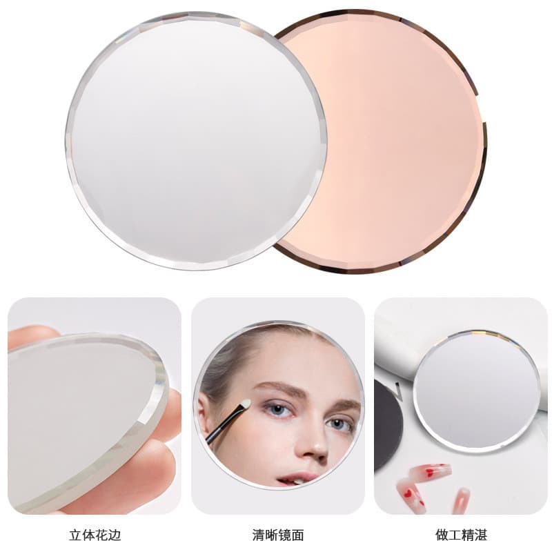 2 superfície de espelho de Manicure paleta de renda tridimensional placa de exibição de produto acabado paleta pintada p