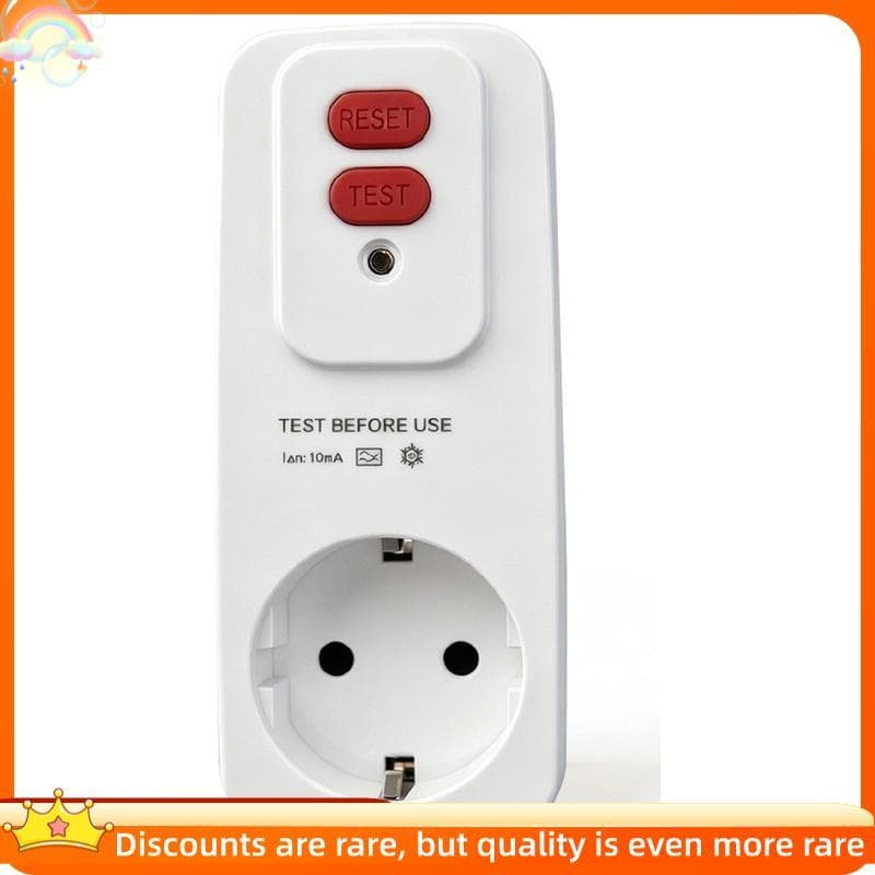 new Proteção Contra Vazamentos Plugue De Substituição RCD Redefinição Manual 16 Amp Aterrado 3 Fios , Conversor De Vazam