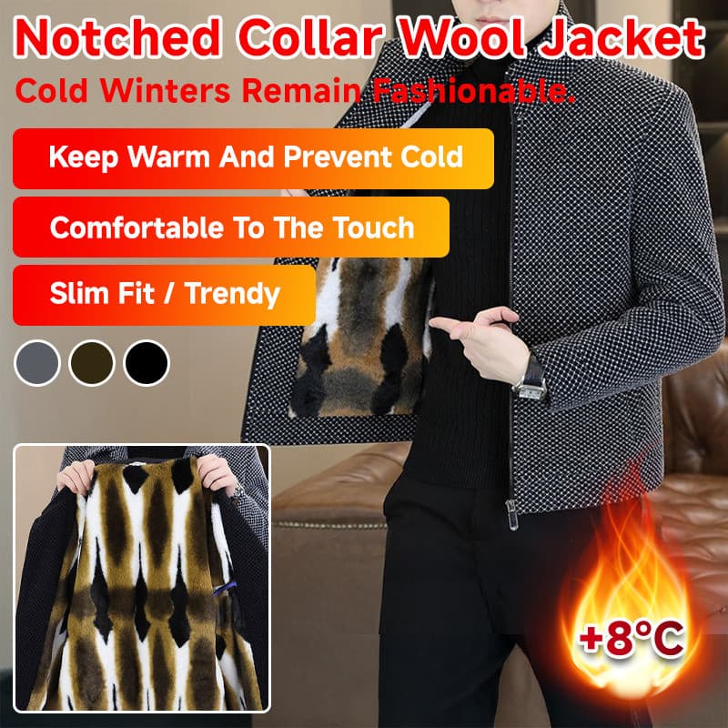 [Tecido Aconchegante] Jaqueta Masculina Flanela com Forro Térmico para Inverno Jaqueta Masculina/Jaqueta Casual/Roupa de