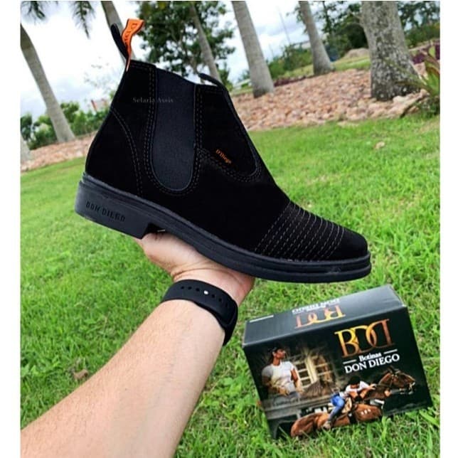 Bota Don Diego - Botina Para Vaqueiro - Masculina & Feminina - MODELO NOVO 2026 - Etiqueta Nova - ORIGINAL