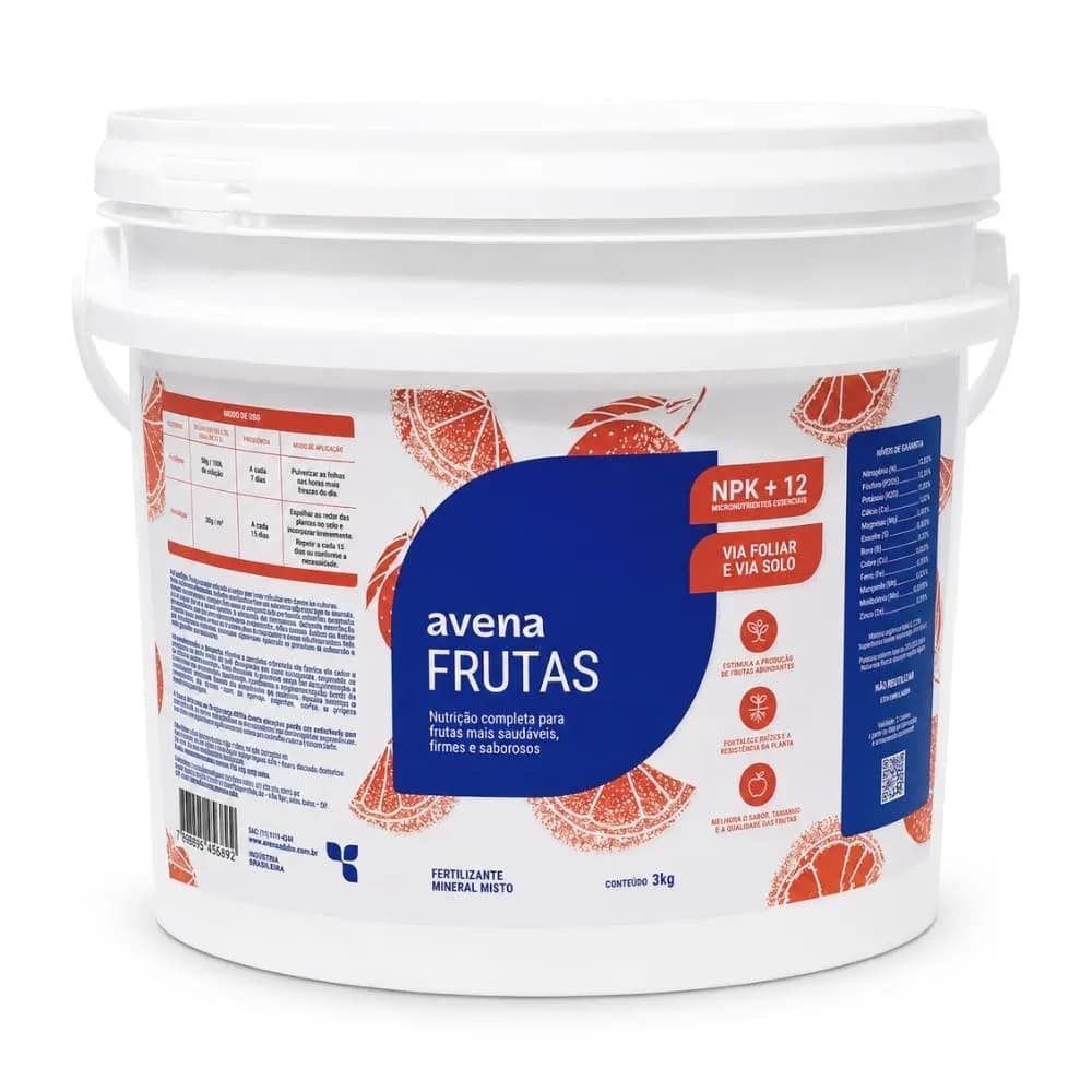 Adubo Para Frutas Fertilizante Avena 3kg