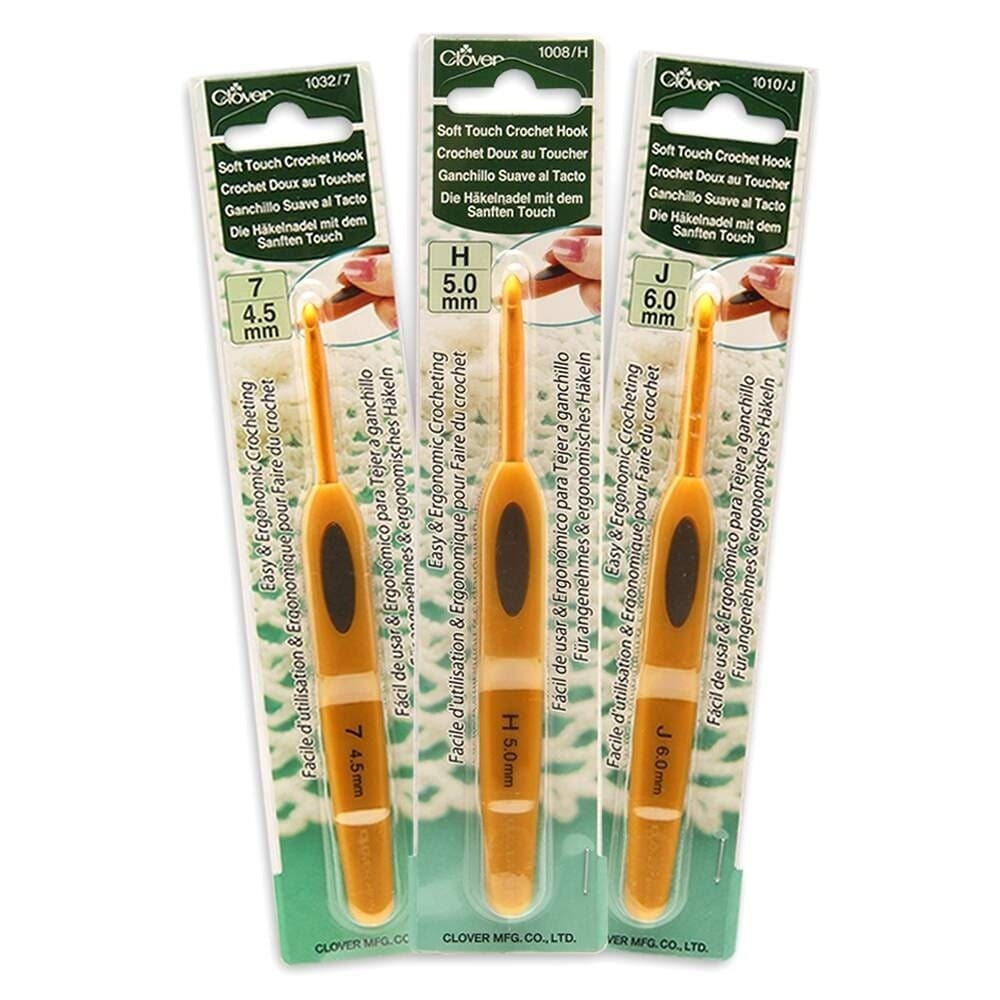 Agulha de Crochê Soft Touch - Clover