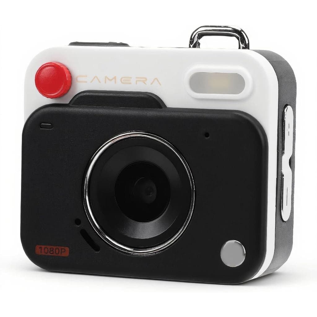 Câmera Digital Aprimorada, Câmera Retrô 48MP 1080P com Tela LCD de 1,77 Polegadas, Câmeras Compactas Portáteis para Meni