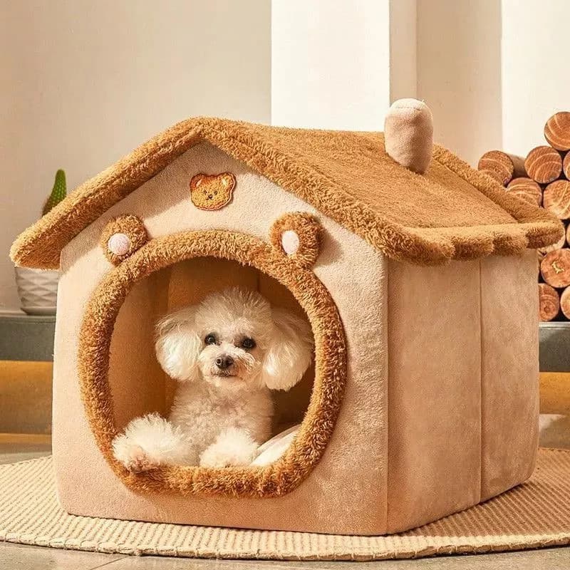 Cama para animais de estimação, adequada para cães e gatos, disponível nos tamanhos M e L