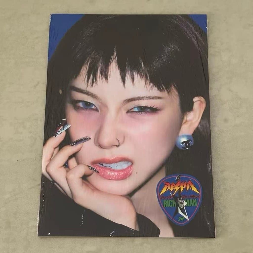 Um aespa Mini 6 Álbum Tipo B aespaRichman Novo Álbum E Tipo Liu Zhimin Ningyi Zhuo Furen Álbum