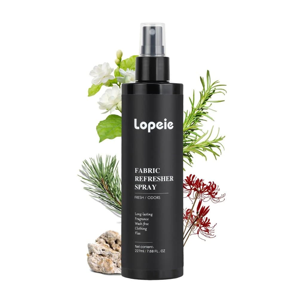 LopeieFabriRefresher&RoomSpray – Não Tóxico, Seguro para Crianças, Frescor Duradouro (8oz)