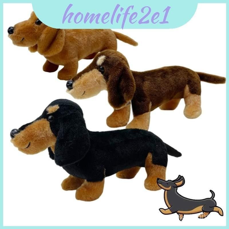 Boneca De Pelúcia Realista Dachshund Em Pé Parece Assim Como A Coisa Real " Personagens