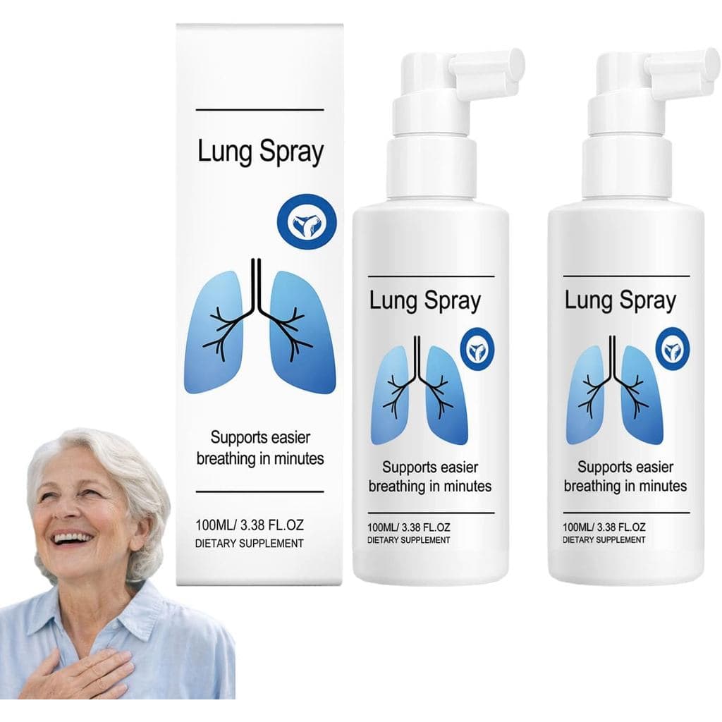 Vitalora ™   LungClearSpray, VitaloraLungSpray, HerbalLungSpray para Mulheres e Homens, Suporte para Cuidados Pulmonares