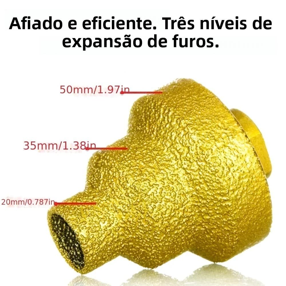 Broca De Pagode Soldada M10 M14 Torre De Diamante Telha Pedra Placa De Rocha Fresagem Integrada Ferramentas