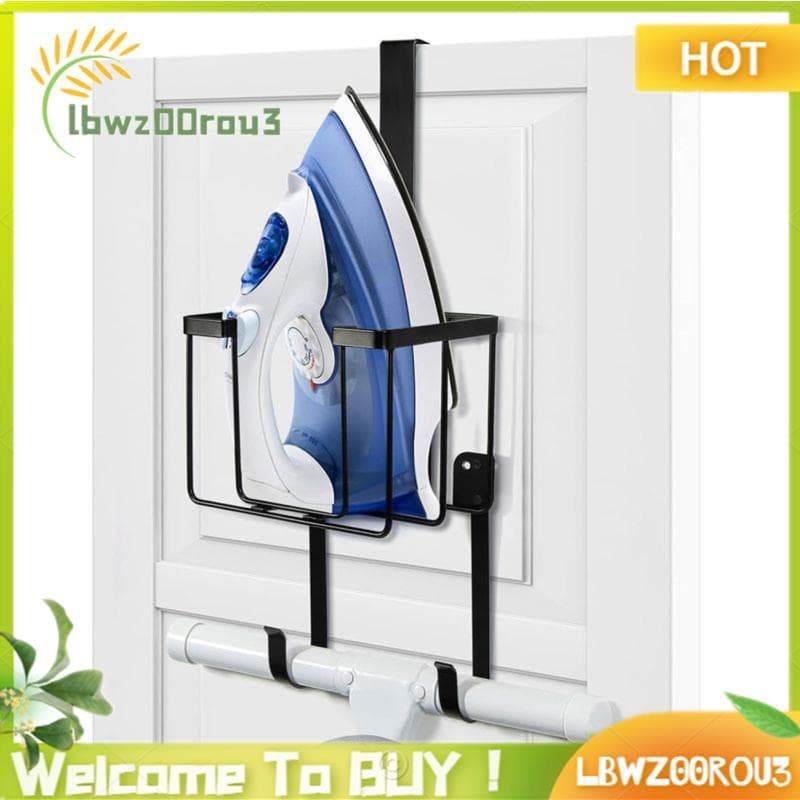 Cabide De Placa De Ferro Para Montagem Na Parede , Suporte Tábua De Passar Roupa Com Design Em Forma De T Armazenamento