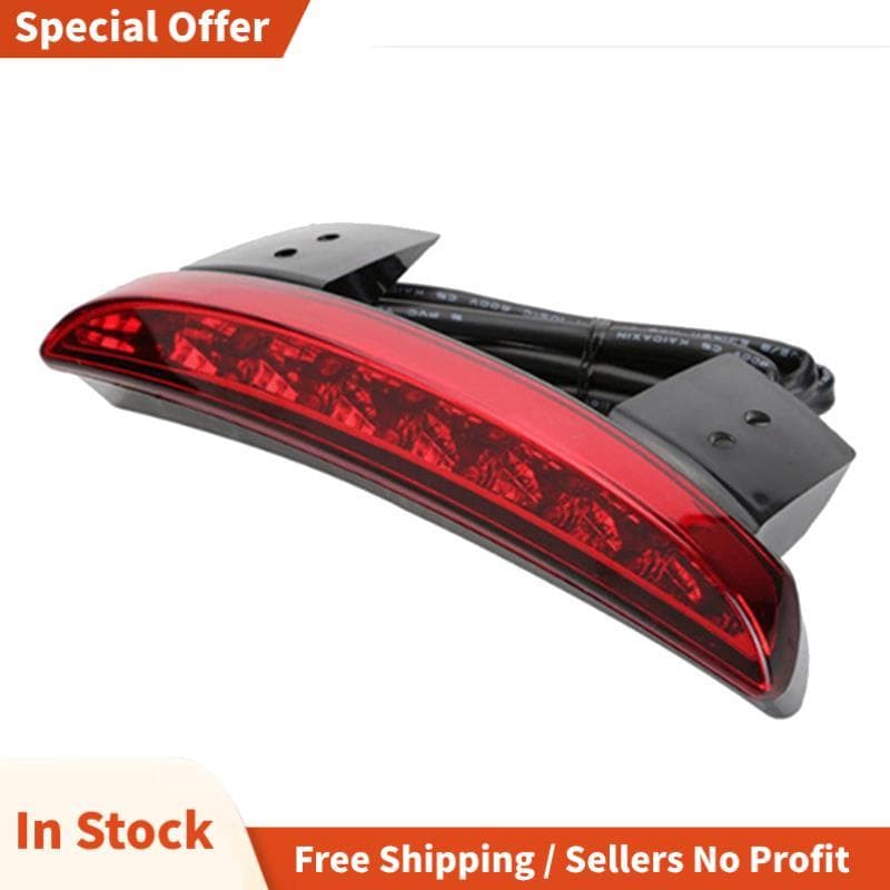 Motocicleta Para Sportster Iron 883 1200 Dyna XL883 Lanterna Traseira LED Luz De Freio Corrida