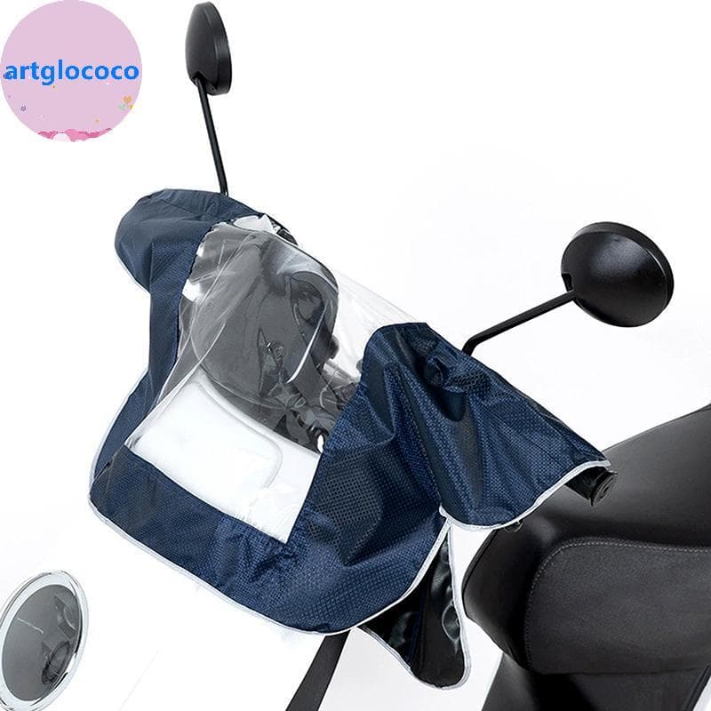 Artglococo Motocicleta Oxford Pano Cabeça Capa De Chuva À Prova Dwaterproof Água Do Painel Da Poeira Universal Moto Aces