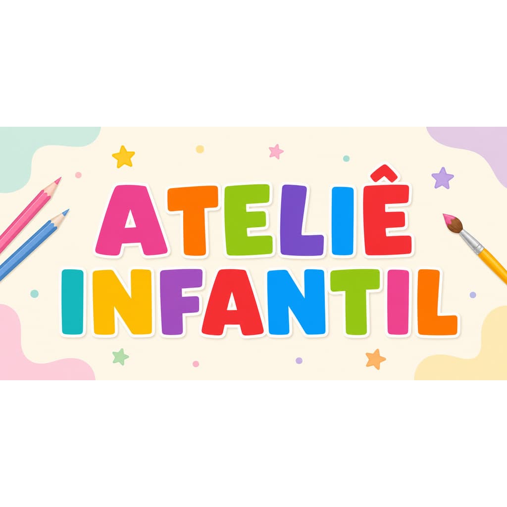BANNER EM LONA PROPAGANDA 90X50CM COM 4 ILHÓIS ALTA QUALIDADE ATELIE INFANTIL