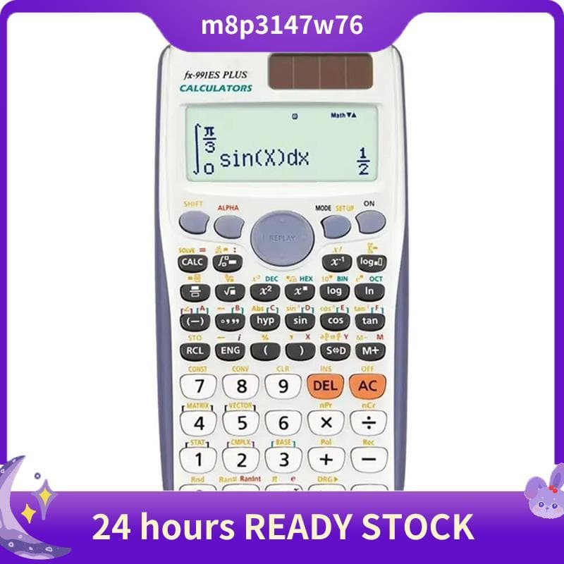 Funções Calculadora Científica De Engenharia ABS De Função Solar De 2 Linhas Calculadoras Matemáticas Padrão