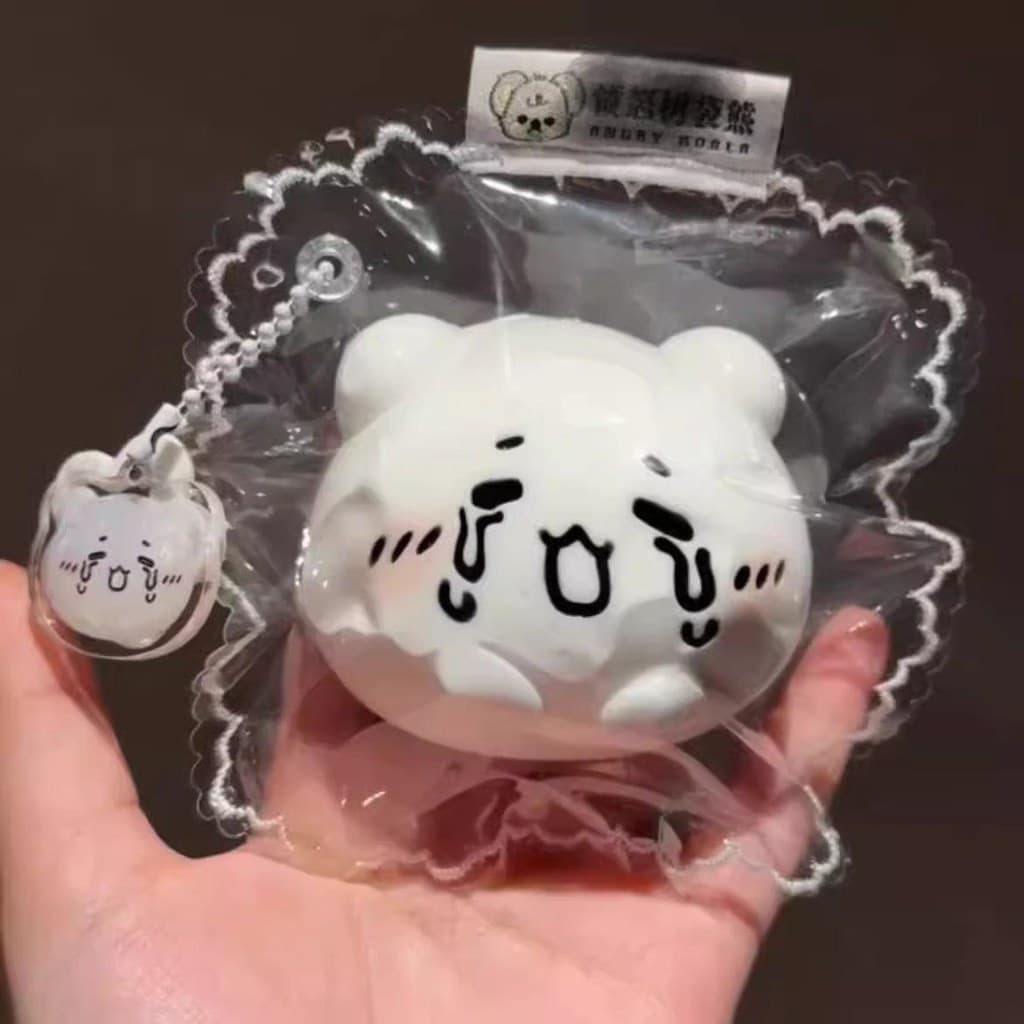 Bonito Jiyi usqi rebote brinquedo de descompressão sentir creme imitação Silicone descompressão grau alimentício ferrame