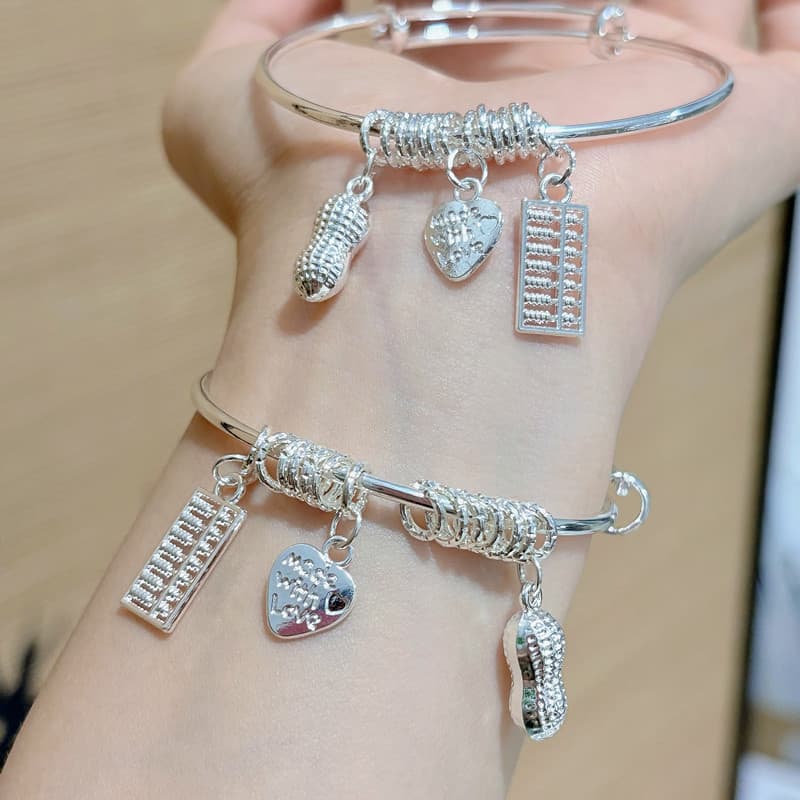 Pulseira De Ábaco Com Contas , Feminina De Amor De Amendoim , Namorada , Presente , Corda De Dinheiro , Namorada20260421