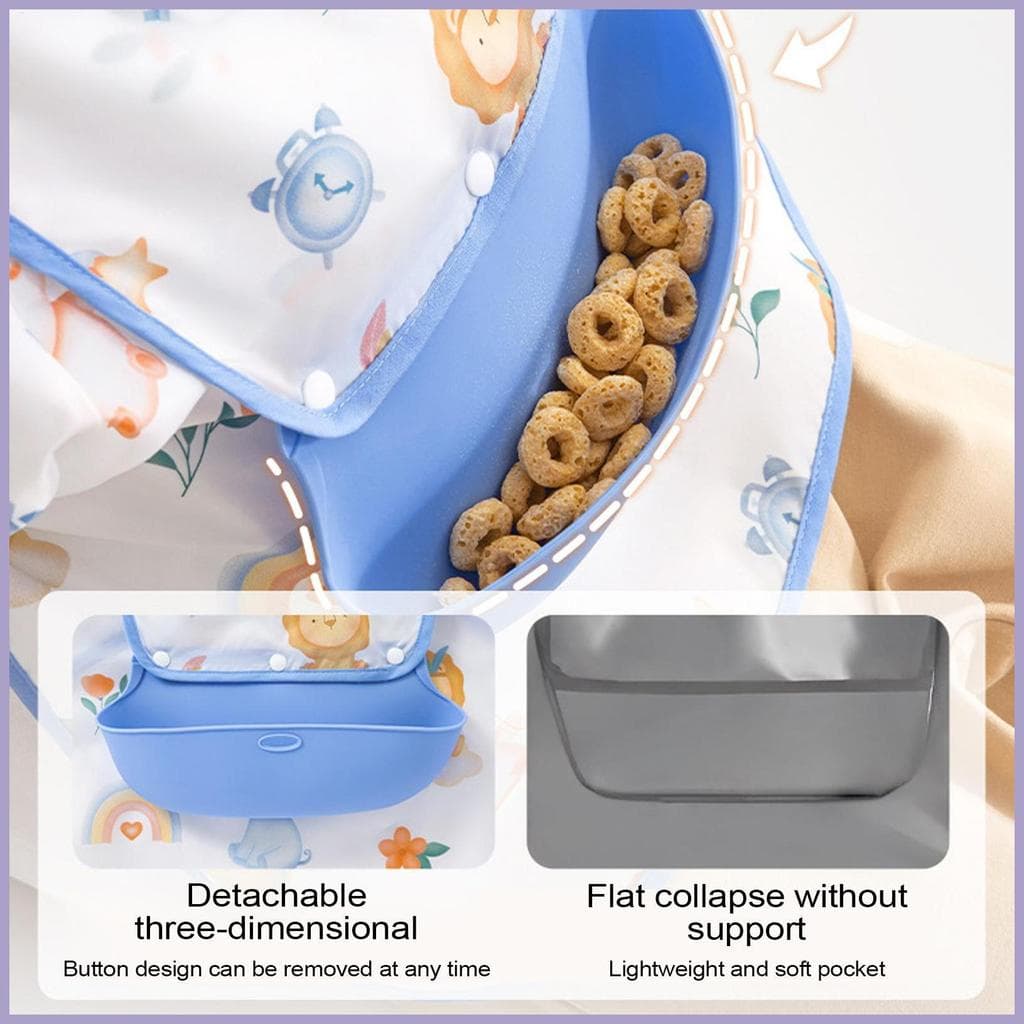 Babador De Bebê De Manga Comprida , Babadores De Alimentação Com Mangas , Macacão À Prova D'água , Lavável Máquina , Res