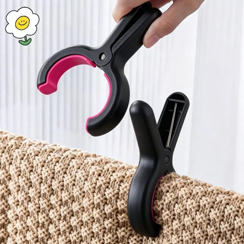maoting } 1/3/5 Pcs Clipes De Roupas De Plástico Resistentes Com Mola Forte , Grandes Antiderrapantes Para Uso Diário Em