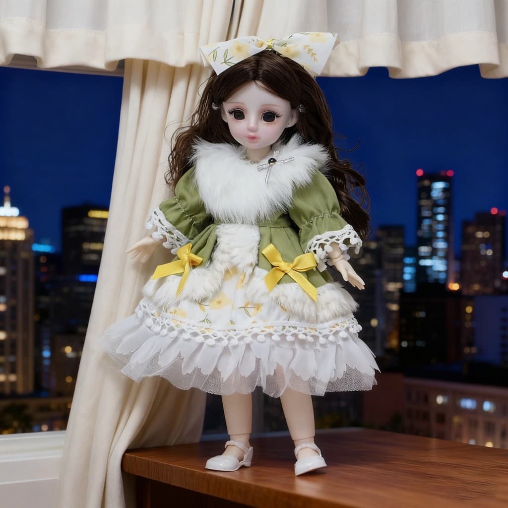 [Estoque pronto] Boneca BJD Vestir Roupas Boneca Vestido de Princesa Conjunto Boneca de Brinquedo Estilo Moda Presente p