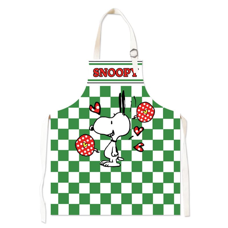 Avental de cozinha elegante e bonito Snoopy bonito à prova dwaterproof água Oilproof cozinha cozinhar novo estilo cintur
