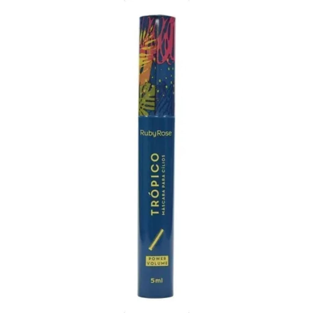 Máscara Rímel Cílios Ruby Rose Trópico Power Volume Cor