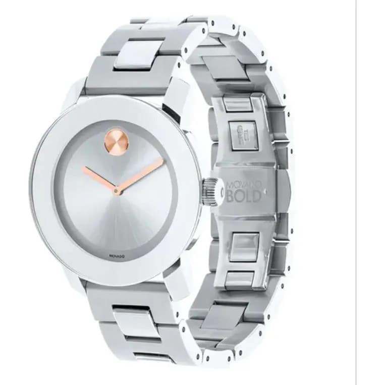 Relógio Feminino Movado Bold Prata